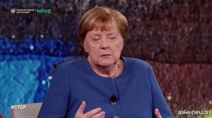 Merkel da Fazio: "Non dobbiamo permettere a Putin vincere in Ucraina"