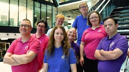 Inside Norway's TV station run by people with disabilities