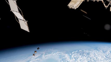 Vídeo mostra primeiro satélite de madeira a ser enviado para o Espaço