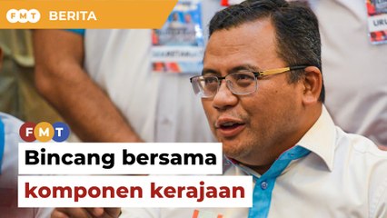 Kalau rasmi mohon, kena bincang bersama rakan komponen kerajaan, kata Amirudin