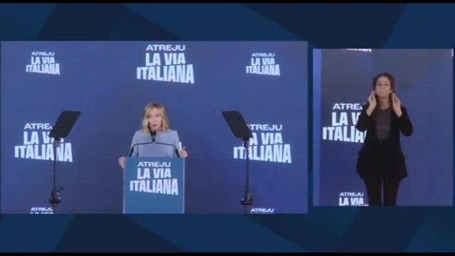 Da Schlein a Landini, Meloni conclude Atreju con attacchi a sinistra