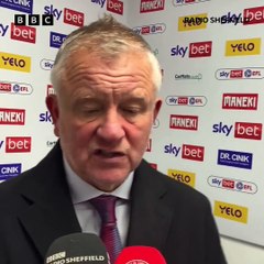 Chris Wilder on Plymouth Argyle win