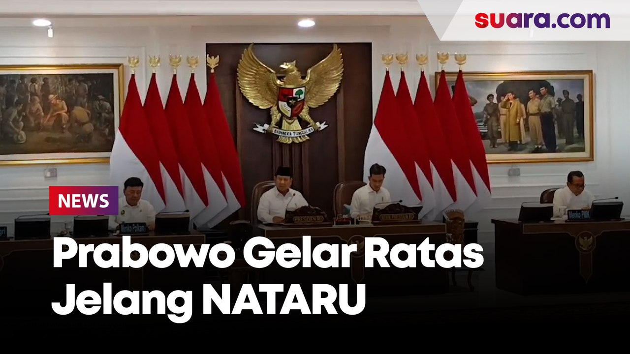 Prabowo Cek Laporan Keamanan, Pasokan Bahan Bakar, Transportasi hingga Pariwisata
