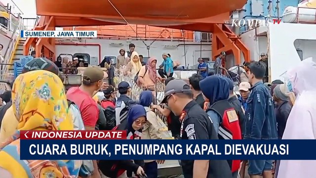 Dramatis! Evakuasi Penumpang Kapal Sabuk Nusantara 92 Usai Terombang-Ambing 12 Jam