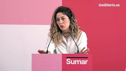 Sumar, sobre Aldama: “Parece que busca salvarse con maniobras de distracción, no colaborar con la justicia”