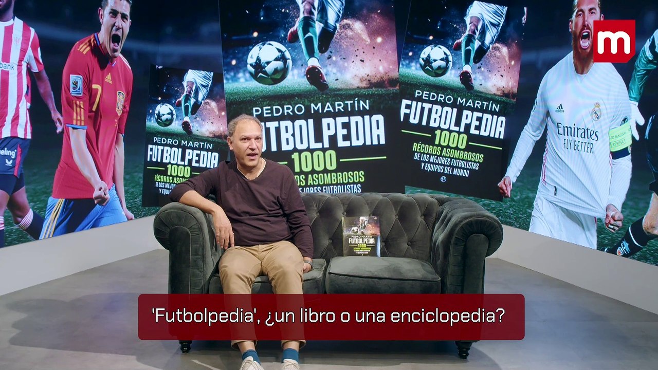 Pedro Martín presenta 'Fútbolpedia' en Tiramillas
