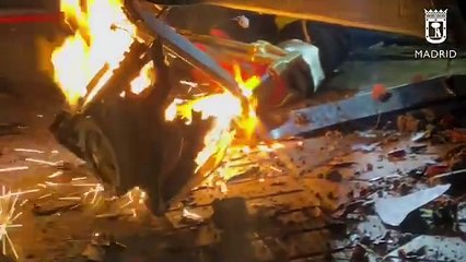 Atropello mortal en el barrio de Usera, en Madrid