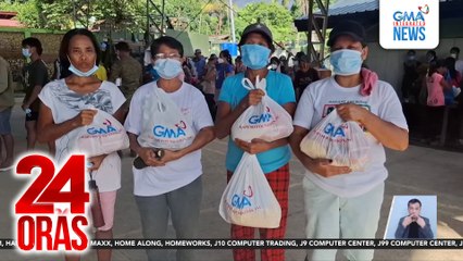 16,000 apektado ng pagputok ng Mt. Kanlaon sa Negros Occ., hinatiran ng tulong ng GMA Kapuso Foundation | 24 Oras
