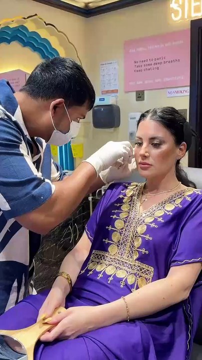 One Appointment, Endless Elegance: Multi-Ear Piercing Artistry #earpiercing #helixpiercing #tragus