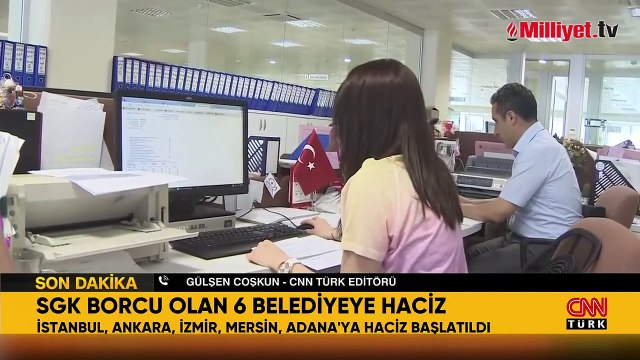 SGK'ya borcu olan 6 belediyeye haciz başlatıldı! İstanbul, Ankara, İzmir...