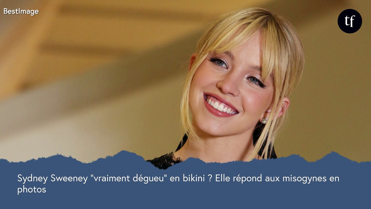 Sydney Sweeney "vraiment dégueu" en bikini ? Elle répond aux misogynes en photos