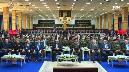 تخرج الدورة الثانية من المعينين بالهيئات القضائية بعد إتمام دورتهم بالأكاديمية العسكرية المصرية