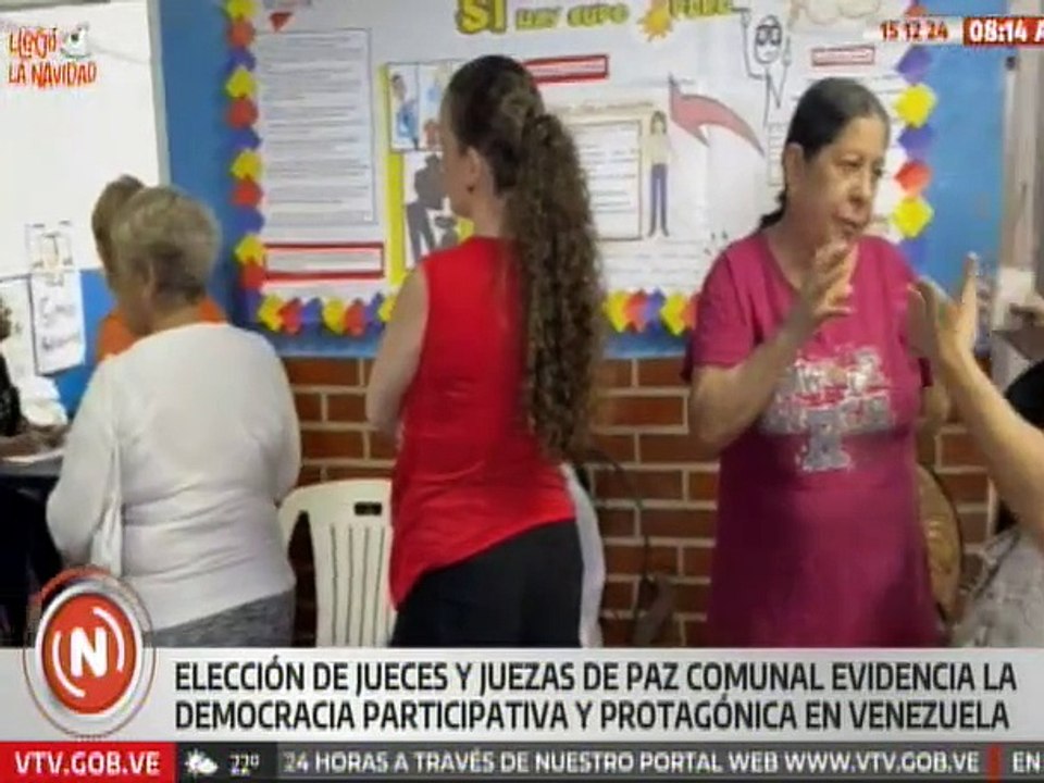 Elecciones de juezas y jueces de paz representó la democracia participativa y protagónica en el país
