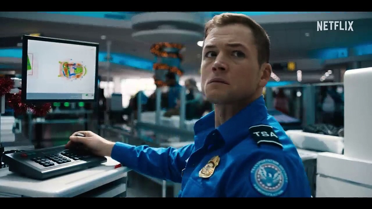 Carry-On - Trailer zum weihnachtlichen Netflix-Thriller mit Taron Edgerton