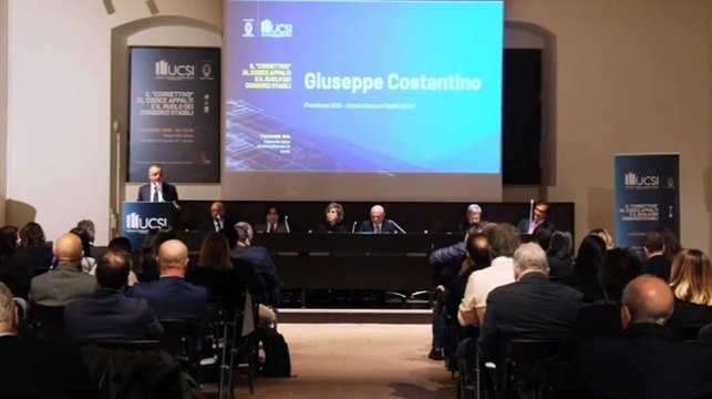 Ucsi, focus sul correttivo del codice degli Appalti