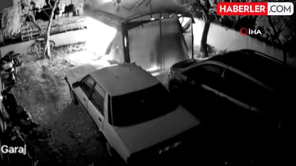 Eski Eşinin Otomobilini Kundakladı, Kameralara Yansıdı