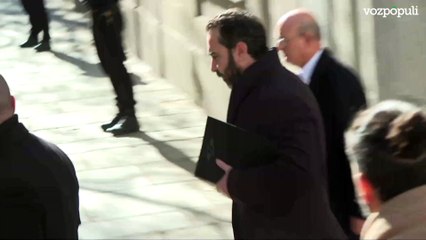 Aldama no responde preguntas a la salida del Supremo