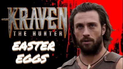 KRAVEN THE HUNTER EASTER EGGS