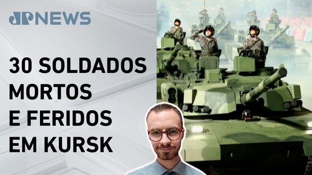 Ucrânia informa perdas de tropas da Coreia do Norte; Fabrizio Neitzke comenta