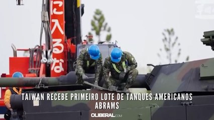 Taiwan recebe primeiro lote de tanques americanos Abrams