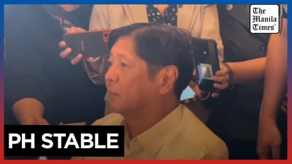 Marcos says PH is stable - Marcos