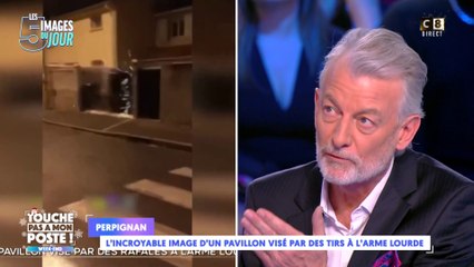 Perpignan : L'incroyable image d'un pavillon visé par des tirs à l'arme lourde