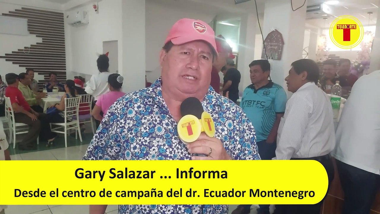 AMIGOS & COMPAÑEROS DE LUCHA SE REGOCIJARON JUNTO AL DR. ECUADOR MONTENEGRO