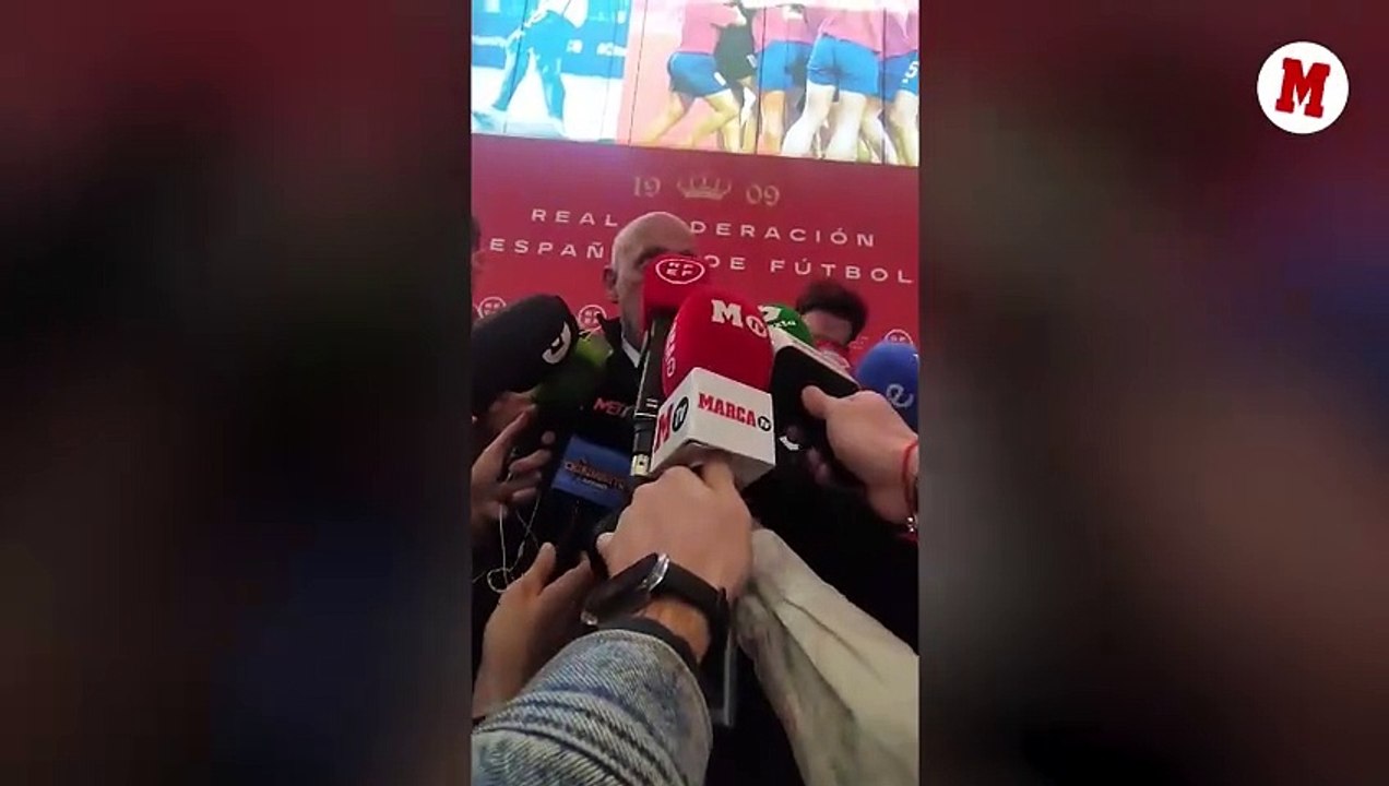 Tebas y el gesto de Vini en Vallecas: "Muchos jugadores se calientan"