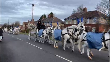 The funeral of Michael Collins took place at St Patrick's Church, Sheffield