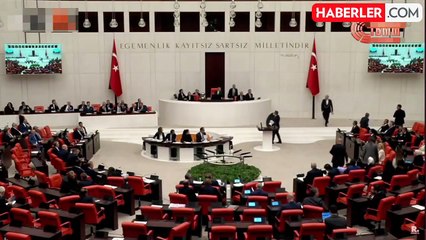 TBMM'deki bütçe görüşmeleri sırasında bir milletvekilinin getirdiği nesne şaşırttı
