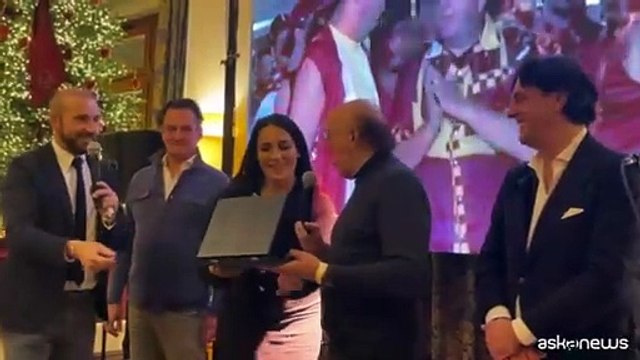 Massimo Boldi e Neri Parenti premiati a Cortina con i Nations Award