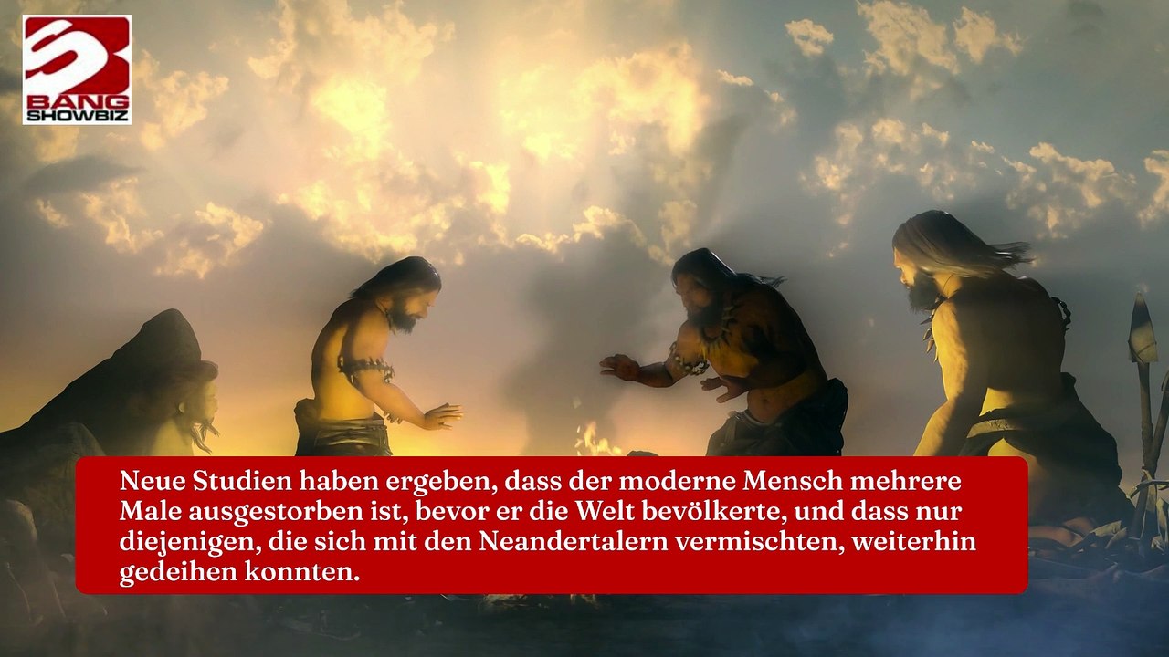 Der moderne Mensch brauchte die Fortpflanzung der Neandertaler, um zu überleben.