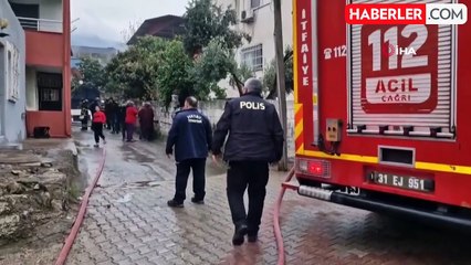 Hatay'da Yangın: Kullanılmaz Hale Gelen Ev