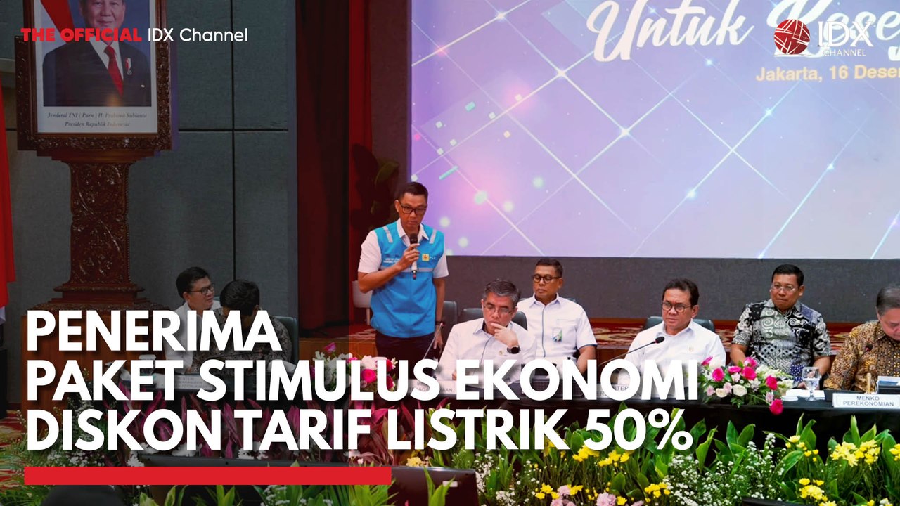 Penerima Paket Stimulus Ekonomi Diskon Tarif Listrik 50%