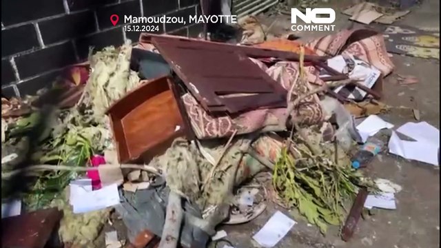 No Comment : Η Μαγιότ καταστράφηκε από τον κυκλώνα Τσιντό