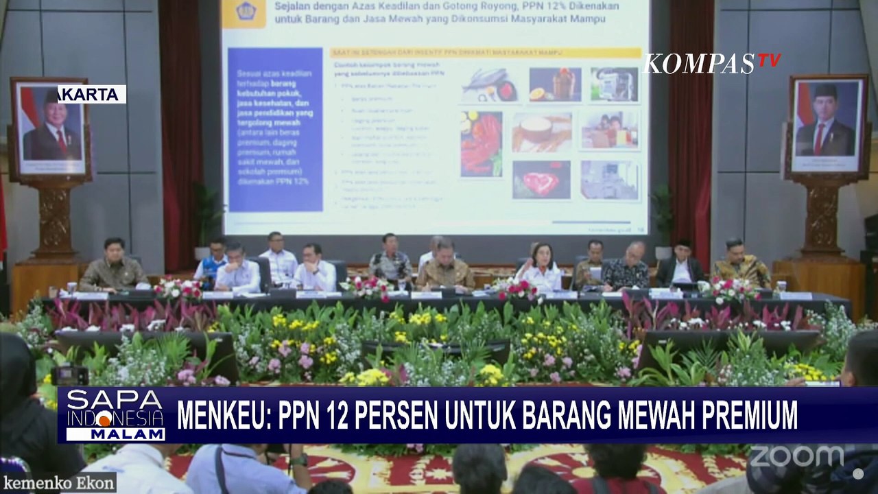Menkeu Sebut PPN 12 Persen Dikenakan Bagi Barang Mewah dan Premium Saja!