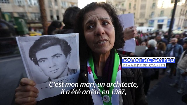 Damas: les Syriens veulent retrouver leurs proches disparus