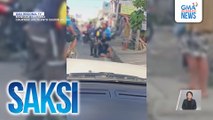 Lalaking nanuntok umano ng babaeng naghihintay ng masasakyan, nasuntok din ng traffic enforcer habang inaaresto | Saksi