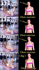Chest Workout With Dumbbell For Women #fitness #homegym #mindset2fitness @USA Network
