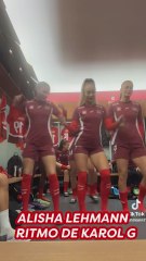 Alisha Lehmann baila a ritmo de Karol G