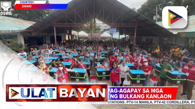 DSWD, patuloy ang pag-agapay sa mga apektado ng pagputok ng Bulkang Kanlaon