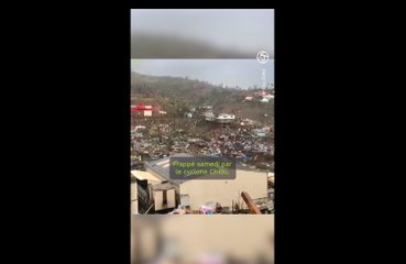 L'archipel de Mayotte ravagé par le cyclone Chido