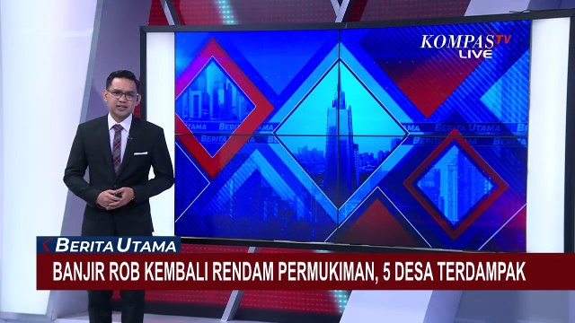 Banjir Rob Kembali Rendam Permukiman Nelayan di Pesisir Utara Subang, 5 Desa Terdampak