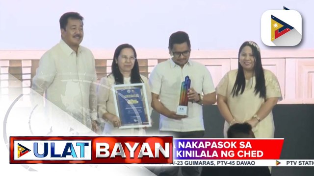 HEIs sa bansa na nakapasok sa Icon Awards 2024, kinilala ng CHED