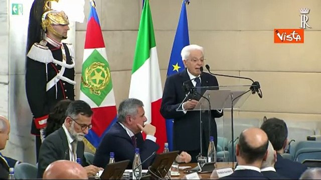 Mattarella: Paesi ostili manipolano le informazioni