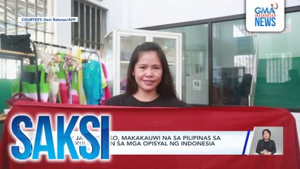 Saksi: (Part 2) Pag-uwi sa Pilipinas ni Mary Jane Veloso; LPA sa PAR; Diving Santa Claus