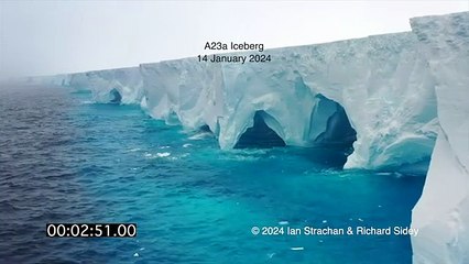 el iceberg mas grande del mundo