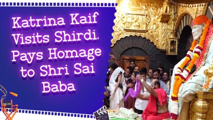 Bollywood Star Katrina Kaif Prays at Shri Sai Baba Temple