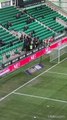 Fight breaks out at Hibs game