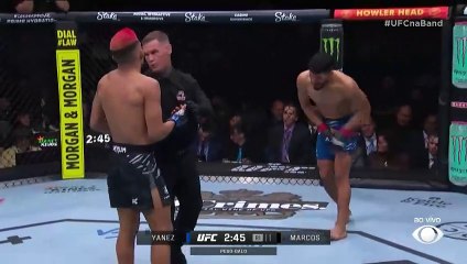 UFC Tampa: Daniel Marcos acerta dois golpes ilegais em Adrian Yanez